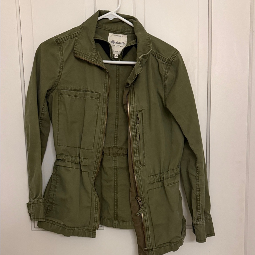 Madewell Olive Utility Jacket
